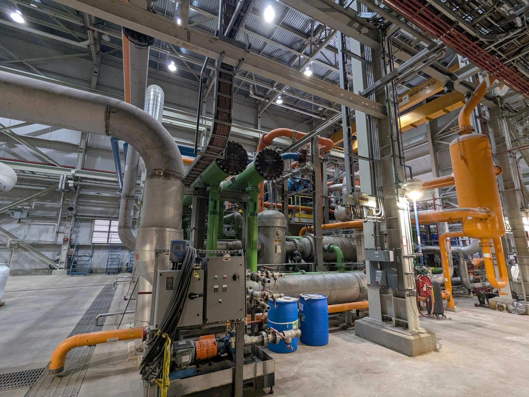 Compresseur de CO₂ · Boundary Dam, Canada.